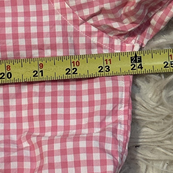 Vineyard Vines Classic Fit Tucker‎ Shirt Mens Large Pink Gingham Check Button Up - Picture 10 of 11